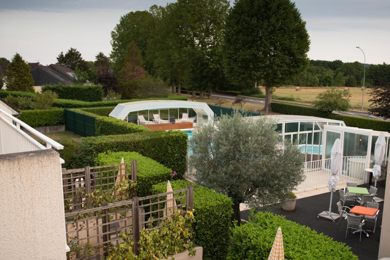 Logis Hotel Restaurant L'Escapade Le Pêchereau Εξωτερικό φωτογραφία